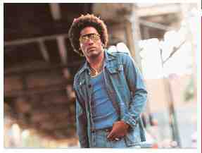 Lenny Kravitz under bridge